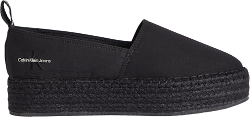 Calvin Klein Jeans Damen Espadrilles Platform mit Plateau, Schwarz (Black), 37 von Calvin Klein