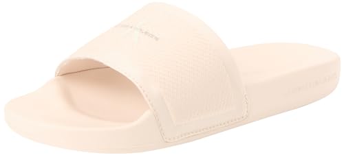 Calvin Klein Jeans Women SLIDE METALLIC IN MTR, Whisper Pink/Eggshell, 36 EU von Calvin Klein Jeans