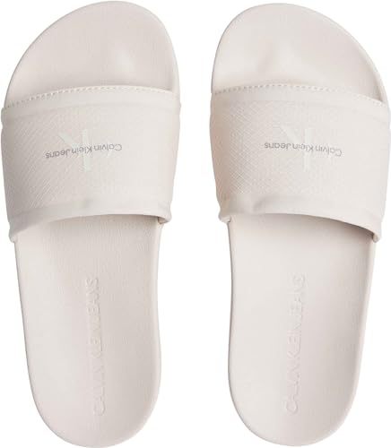 Calvin Klein Jeans Women SLIDE METALLIC IN MTR, Whisper Pink/Eggshell, 38 EU von Calvin Klein Jeans