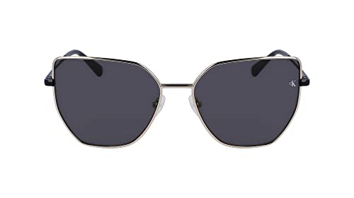 Calvin Klein Jeans Women's CKJ23202S Sunglasses, Gold/Black, Einheitsgröße von Calvin Klein Jeans