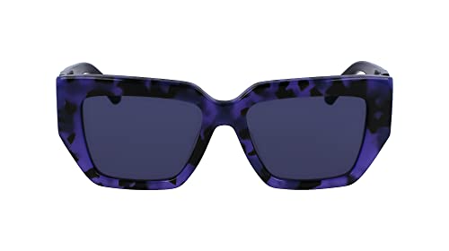 Calvin Klein Jeans Women's CKJ23608S Sunglasses, Violet Havana, Einheitsgröße von Calvin Klein Jeans