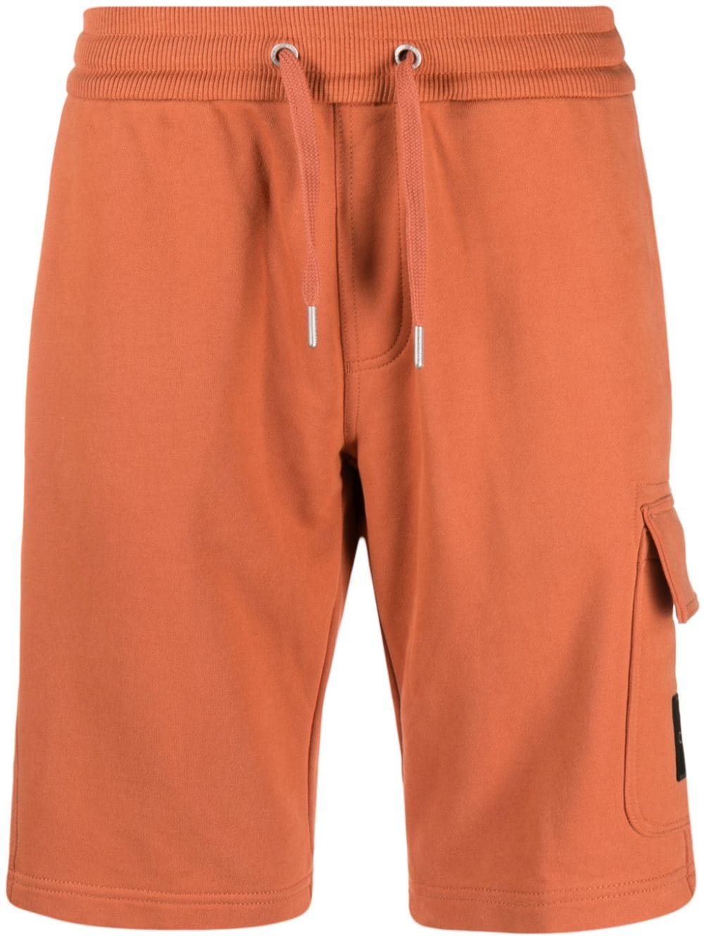 Calvin Klein Jeans Jogginghose mit Logo-Patch - Orange von Calvin Klein Jeans