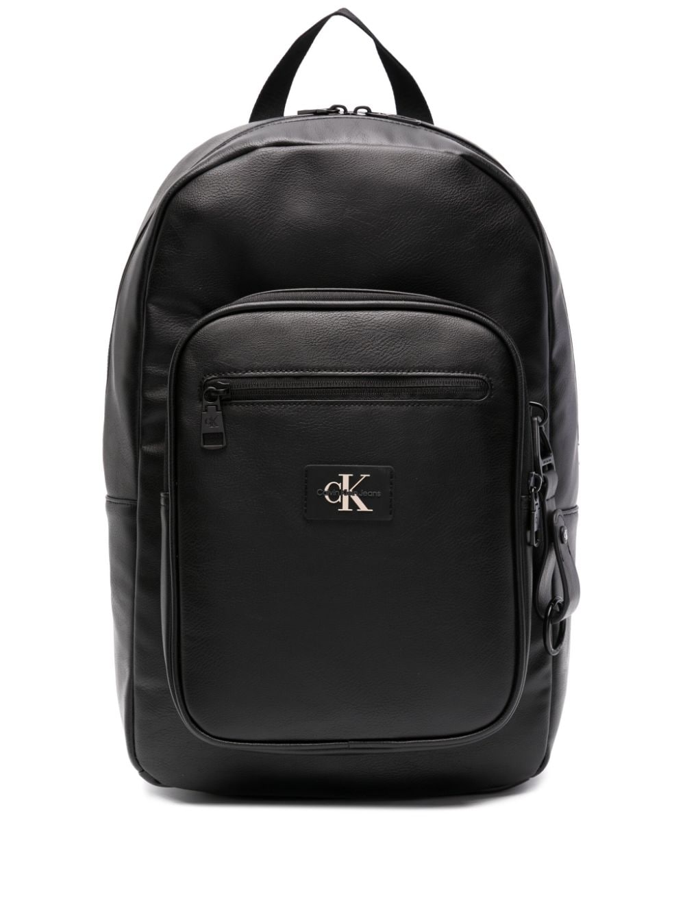 Calvin Klein Jeans Rucksack mit Logo-Patch - Schwarz von Calvin Klein Jeans