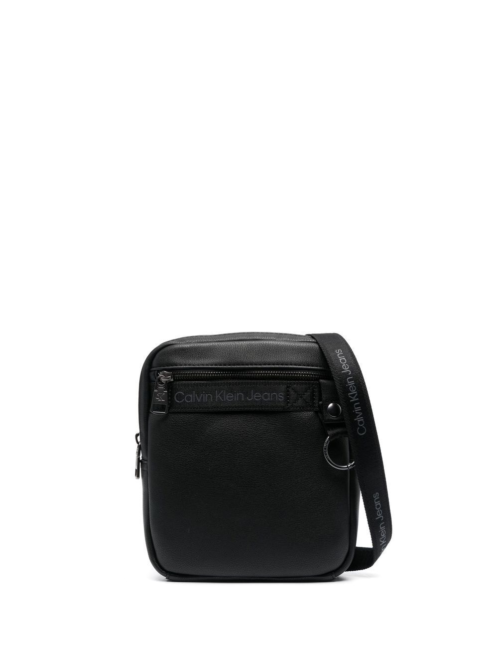 Calvin Klein Jeans Kuriertasche mit Logo-Print - Schwarz von Calvin Klein Jeans