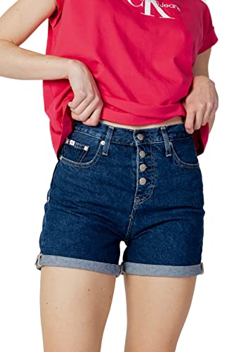 Calvin Klein MOM SHORT, blau(bjblue), Gr. 29 von Calvin Klein