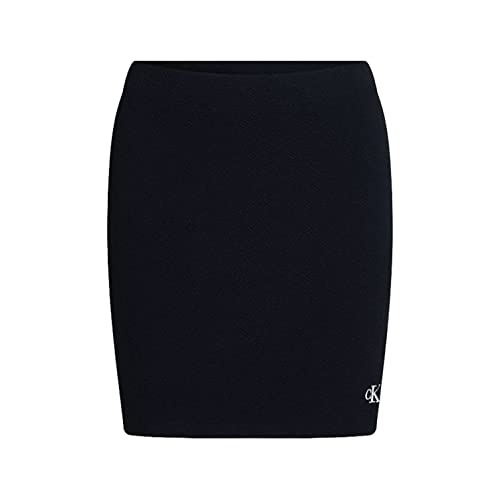 Calvin Klein Slub Rib Mini Skirt - S von Calvin Klein Jeans