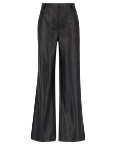 Damen Hose FAUX LEATHER WIDE LEG PANTS von Calvin Klein