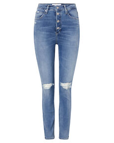 Damen Jeans HIGH RISE SUPER SKINNY ANKLE Skinny Fit von Calvin Klein