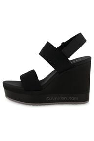 Damen Sandaletten PLATEAU-WEDGES mit Leder von Calvin Klein Jeans