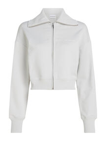 Damen Sweatjacke aus Bio-Baumwolle von Calvin Klein Jeans