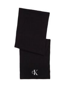 Strickschal MONOLOGO EMBRO KNIT aus Bio-Baumwolle von Calvin Klein Jeans