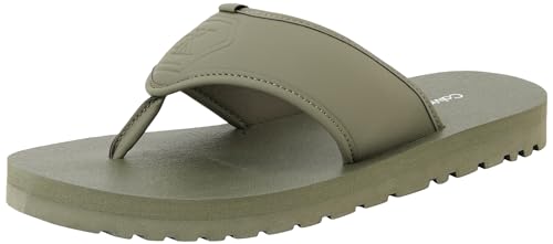 Calvin Klein Jeans Herren Flip Flops Sandal Badeschuhe, Grün (Dusty Olive), 44 Calvin Klein Jeans Herren Flip Flops Sandal Badeschuhe, Grün (Dusty Olive), 44 von Calvin Klein