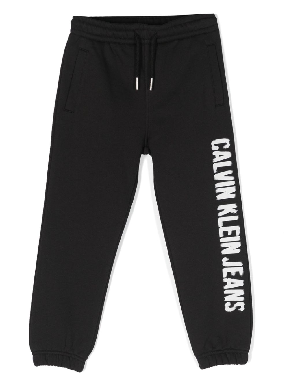 Calvin Klein Kids Jogginghose mit Logo-Print - Schwarz von Calvin Klein Kids