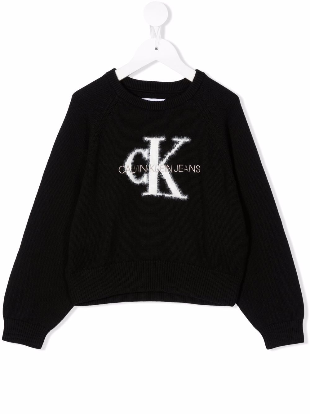 Calvin Klein Kids Sweatshirt mit Logo - Schwarz von Calvin Klein Kids