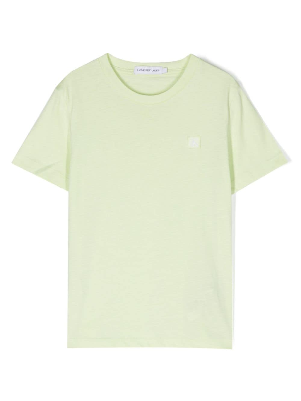 Calvin Klein Kids T-Shirt mit Logo-Patch - Grün von Calvin Klein Kids
