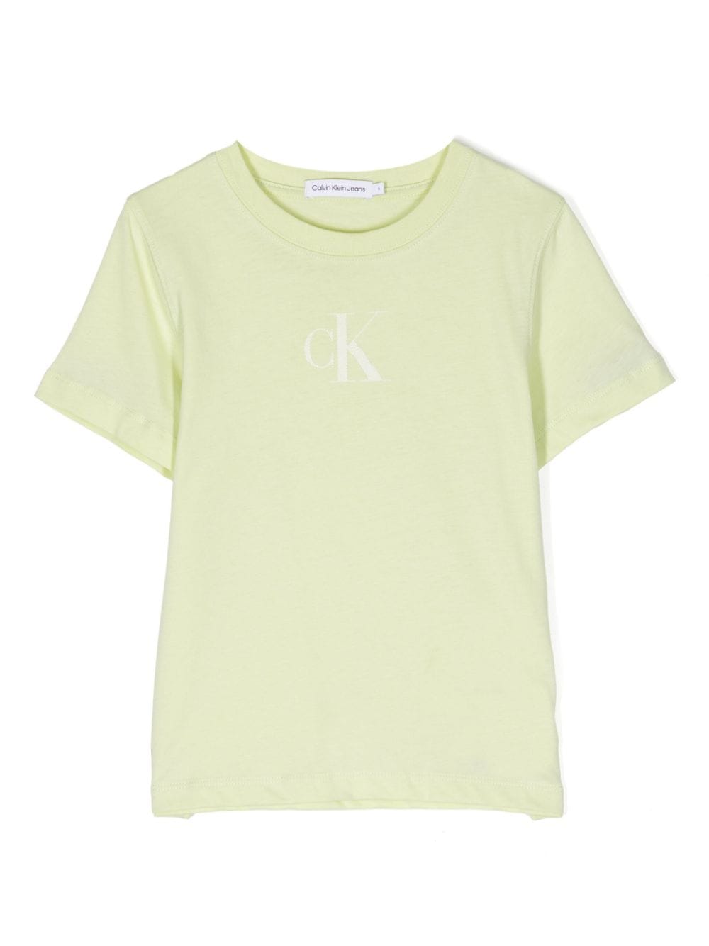 Calvin Klein Kids T-Shirt mit Logo-Print - Grün von Calvin Klein Kids