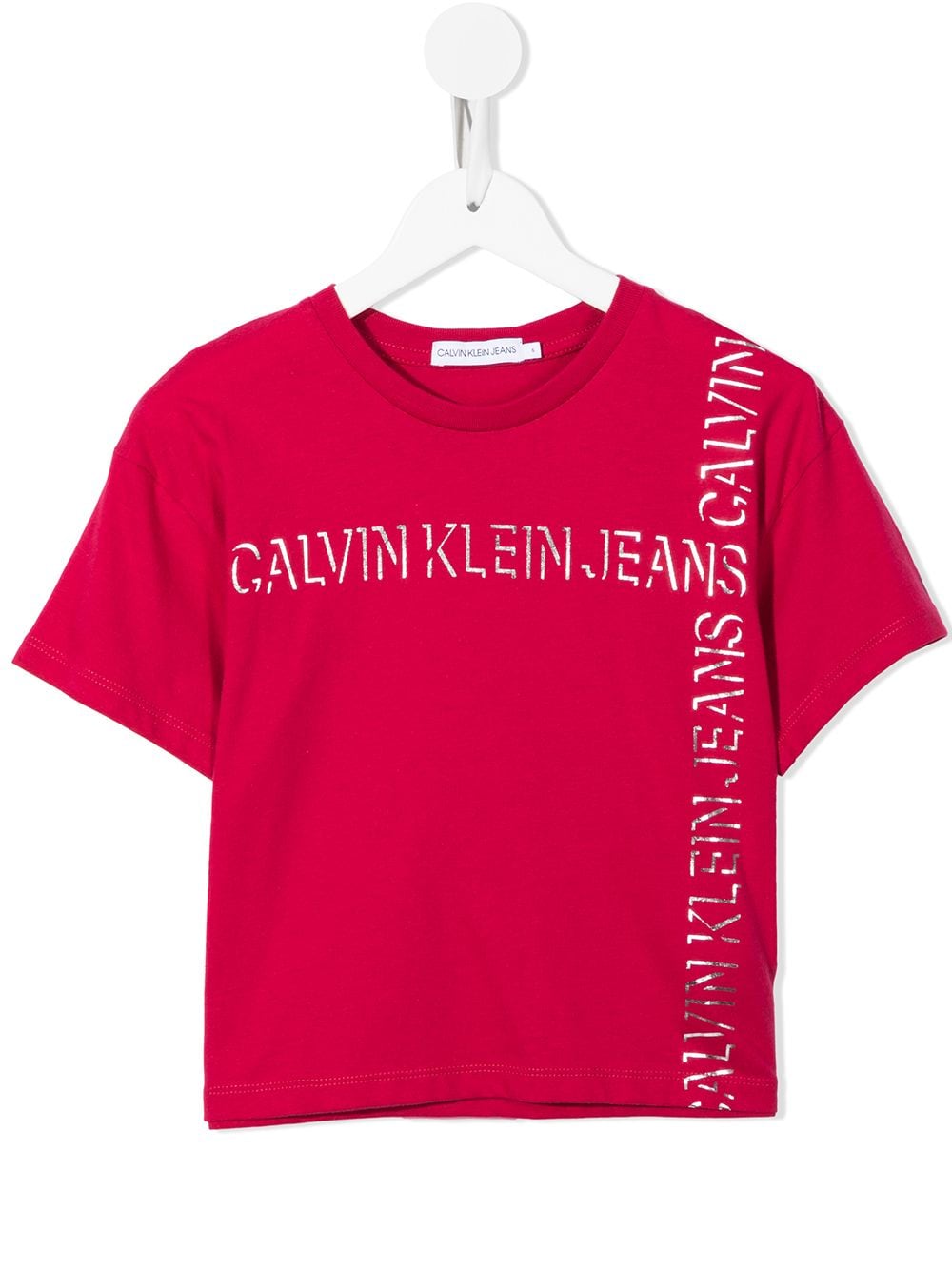 Calvin Klein Kids T-Shirt mit Logo-Print - Rosa von Calvin Klein Kids