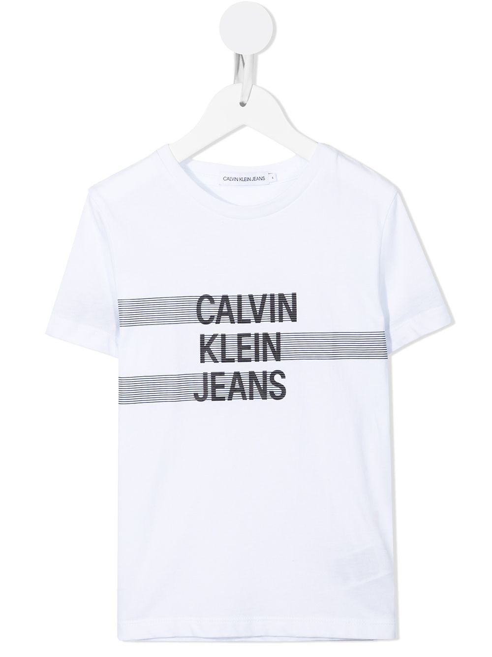 Calvin Klein Kids T-Shirt mit Logo-Print - Weiß von Calvin Klein Kids