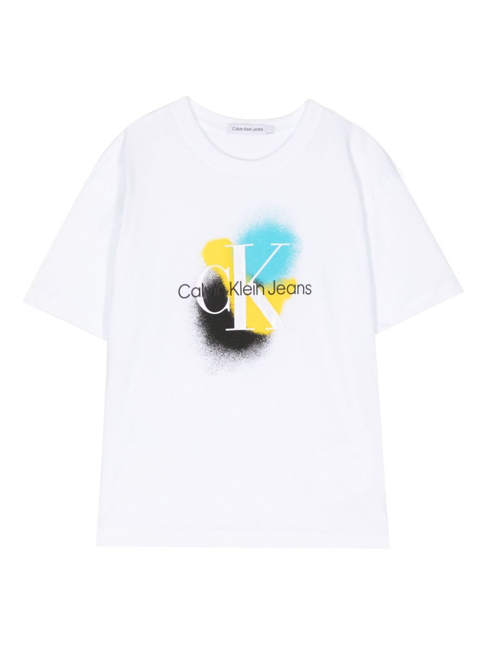 Calvin Klein Kids T-Shirt mit Logo-Print - Weiß von Calvin Klein Kids