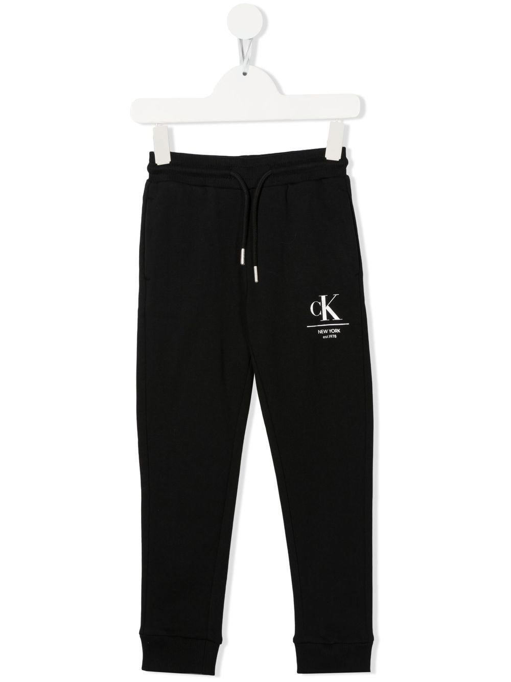 Calvin Klein Kids Jogginghose mit Logo-Print - Schwarz von Calvin Klein Kids