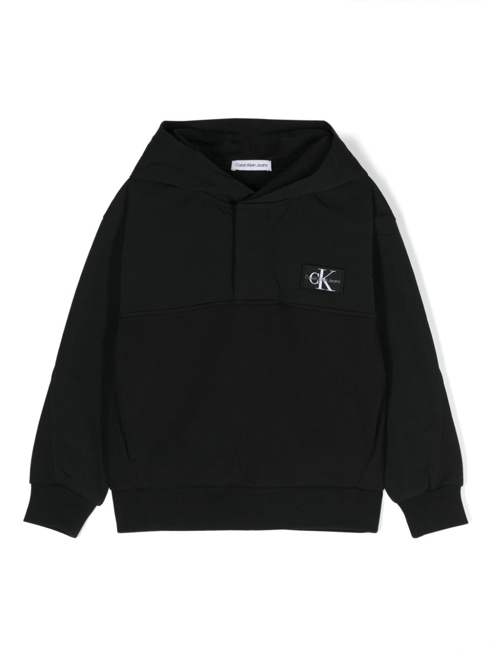 Calvin Klein Kids Hoodie mit Logo-Applikation - Schwarz von Calvin Klein Kids