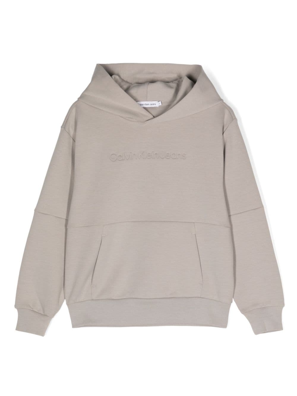 Calvin Klein Kids Hoodie mit tiefen Schultern - Grau von Calvin Klein Kids