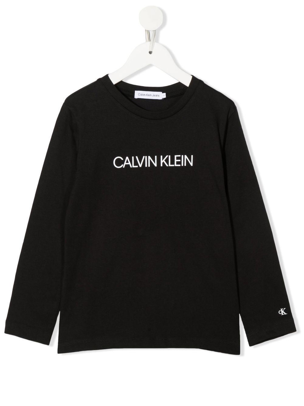 Calvin Klein Kids T-Shirt mit Logo - Schwarz von Calvin Klein Kids