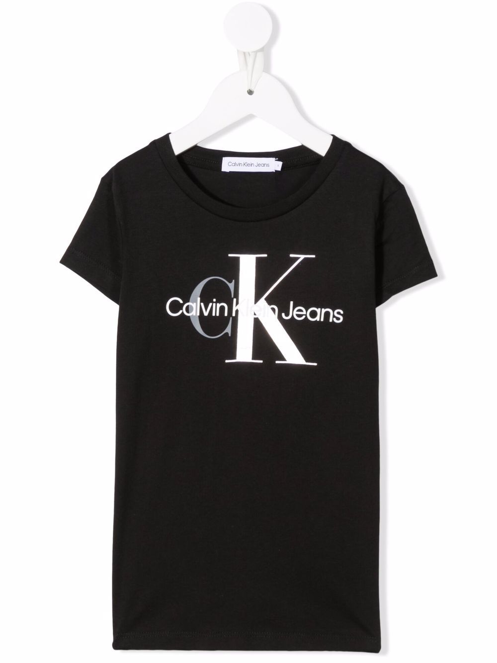 Calvin Klein Kids T-Shirt mit Logo-Print - Schwarz von Calvin Klein Kids