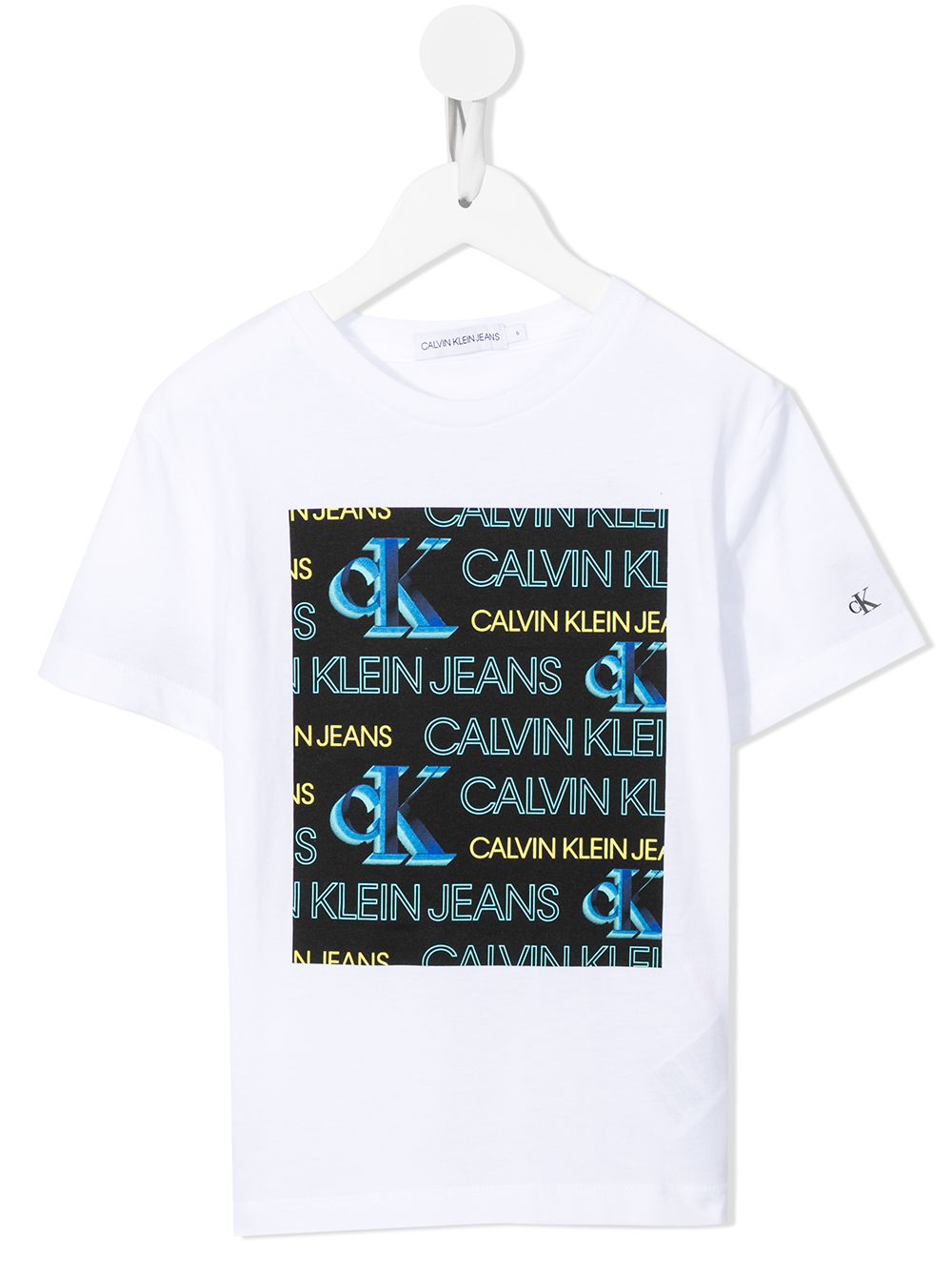 Calvin Klein Kids T-Shirt mit Logo-Print - Weiß von Calvin Klein Kids