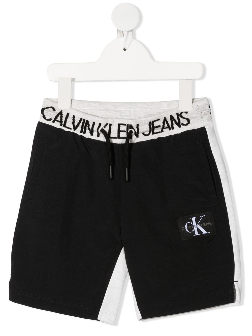 Calvin Klein Kids Shorts mit Logo-Bund - Schwarz von Calvin Klein Kids