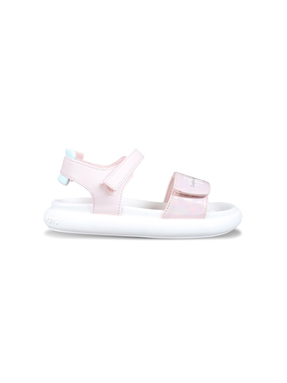 Calvin Klein Kids Sandalen mit Klettverschluss - Rosa von Calvin Klein Kids