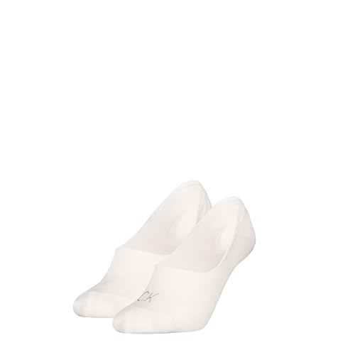 Calvin Klein Socks CK WOMEN FOOTIE MID CUT 2P SHINY LOGO von Calvin Klein