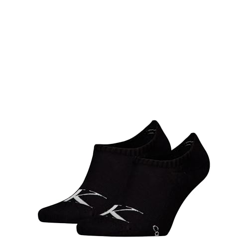 Calvin Klein Socks CKJ MEN FOOTIE HIGH CUT 2P MONOGRAM von Calvin Klein Socks
