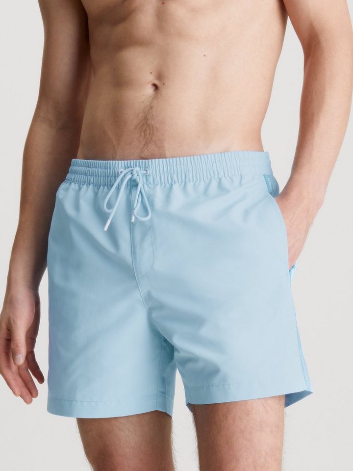 Calvin Klein Swimwear Badeshorts MEDIUM DRAWSTRING mit seitlichem Logoschriftzug von Calvin Klein Swimwear