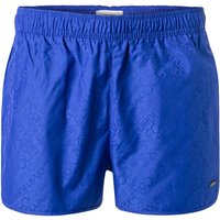 Calvin Klein Swimwear Herren Badeshorts blau Mikrofaser unifarben von Calvin Klein Swimwear