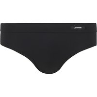 Calvin Klein Herren Badeslip schwarz Mikrofaser unifarben von Calvin Klein