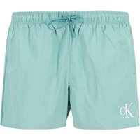 Calvin Klein Swimwear Herren Badeshorts grün unifarben Calvin Klein Swimwear Herren Badeshorts grün unifarben von Calvin Klein Swimwear