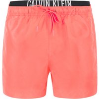 Calvin Klein Herren Badeshorts rot Mikrofaser unifarben von Calvin Klein