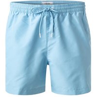 Calvin Klein Swimwear Herren Badeshorts blau Mikrofaser unifarben von Calvin Klein Swimwear