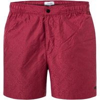Calvin Klein Herren Badeshorts rot Mikrofaser unifarben von Calvin Klein