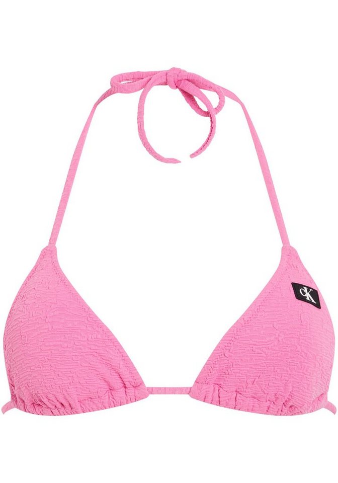 Calvin Klein Swimwear Triangel-Bikini-Top TRIANGLE-RP, mit Struktur von Calvin Klein Swimwear