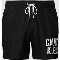 Calvin Klein Underwear Plus PLUS SIZE Badehose mit Label-Print in Black, Größe XXL von Calvin Klein Underwear Plus