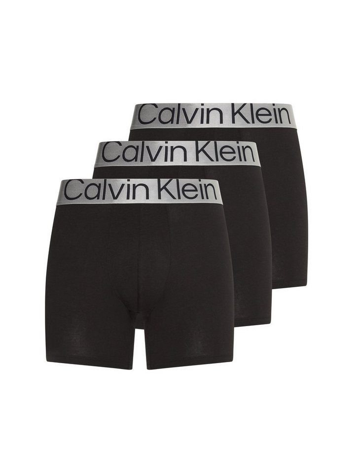 Calvin Klein Underwear Boxershorts (Packung, 3-St., 3er-Pack) mit Logobund in dezentem grau von Calvin Klein Underwear