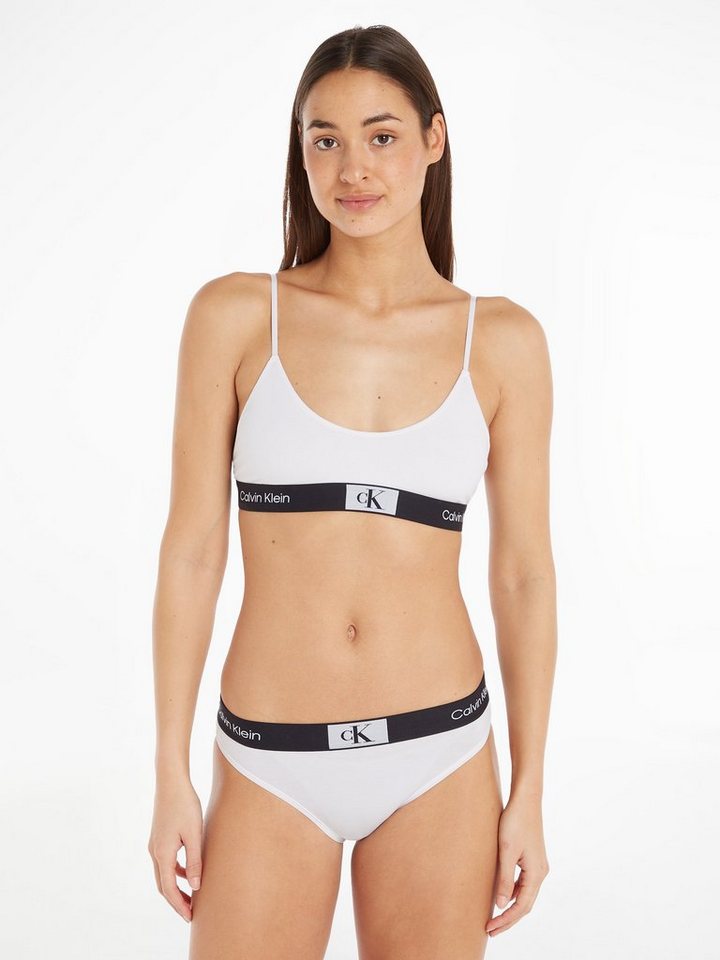 Calvin Klein Underwear Bralette-BH UNLINED BRALETTE mit klassischem CK-Logobund von Calvin Klein Underwear