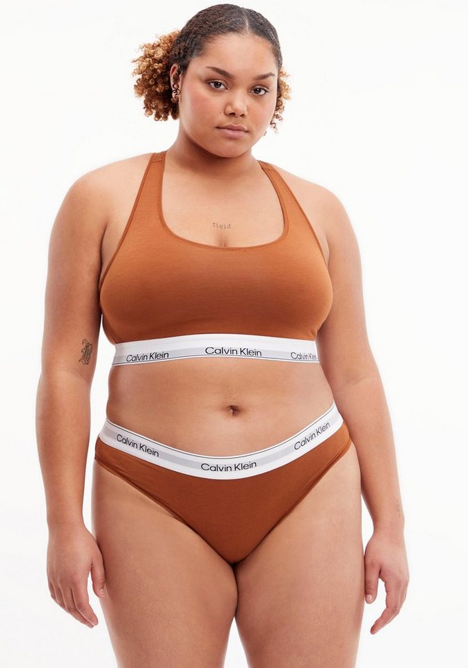 Calvin Klein Underwear Bralette mit Logodruck auf dem Elastik-Unterbrustband von Calvin Klein Underwear