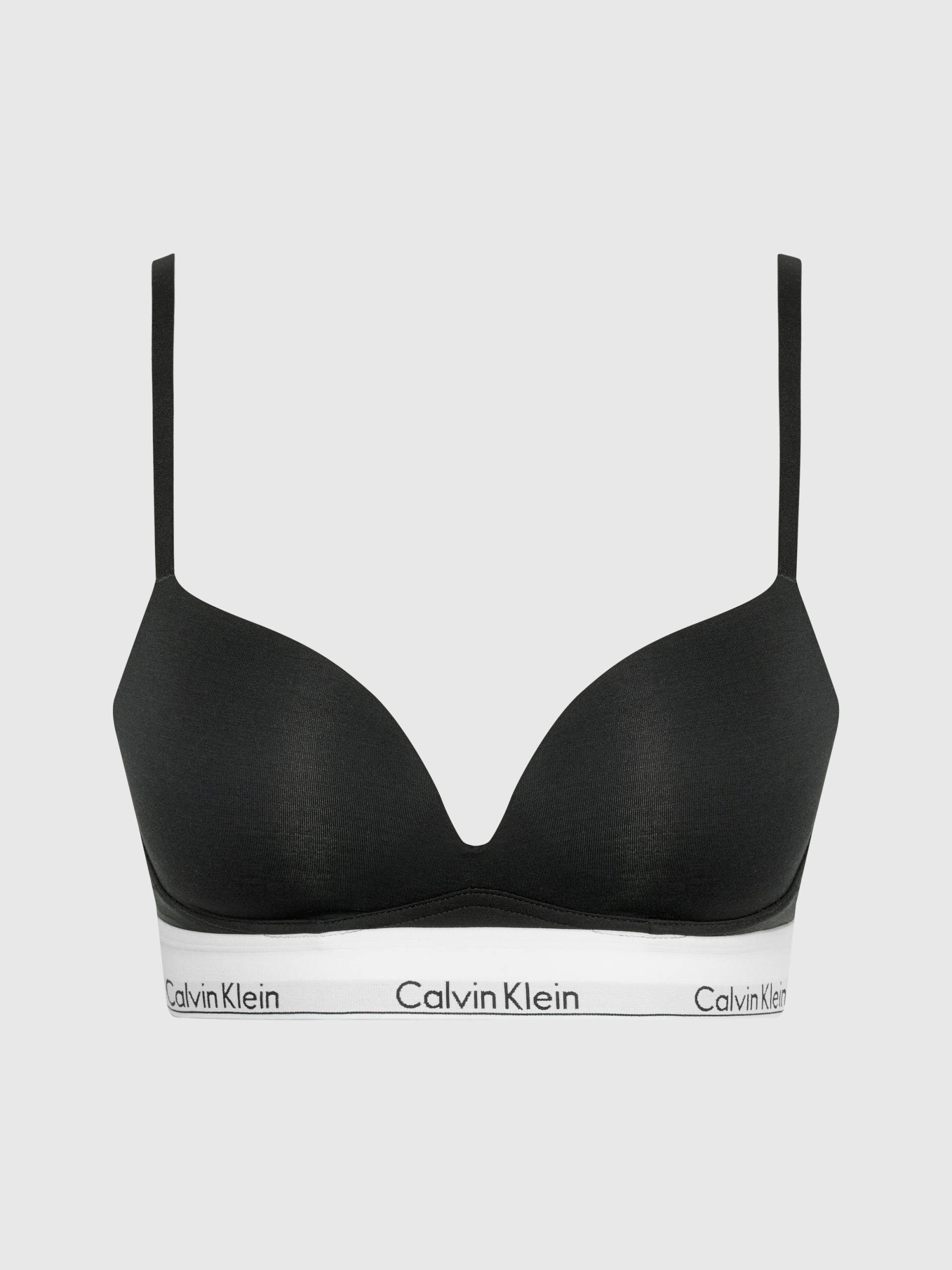 Calvin Klein Underwear Push-up-BH "PLUNGE PUSH UP", mit Logobund von Calvin Klein Underwear