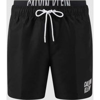 Calvin Klein Underwear Badehose mit elastischem Logo-Bund in Black, Größe M von Calvin Klein Underwear