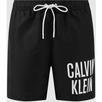 Calvin Klein Underwear Badehose mit Label-Print in Black, Größe L von Calvin Klein Underwear