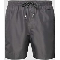 Calvin Klein Underwear Badehose mit Tunnelzug Modell 'DRAWSTRING' in Dunkelgrau, Größe XL von Calvin Klein Underwear