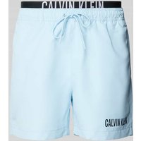Calvin Klein Underwear Badehose mit elastischem Bund in Hellblau, Größe S von Calvin Klein Underwear